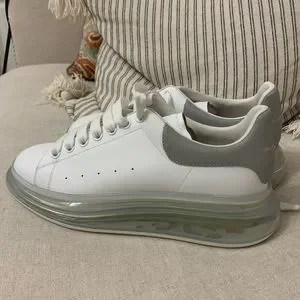 ★Alexander Mcqueen★Oversized Transparent Sole Sneaker★ ALEXANDER MCQUEEN Men's Oversized Transparent Sole Sneakers
